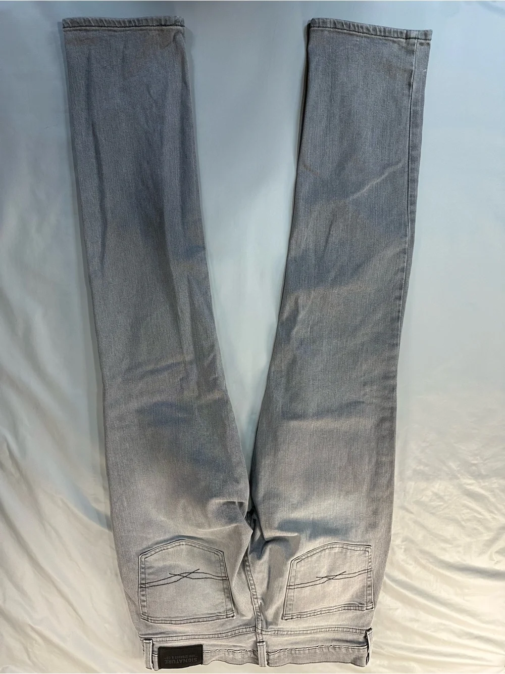 Signature by Levi Strauss Men's Gray Bootcut Jeans 33x32
